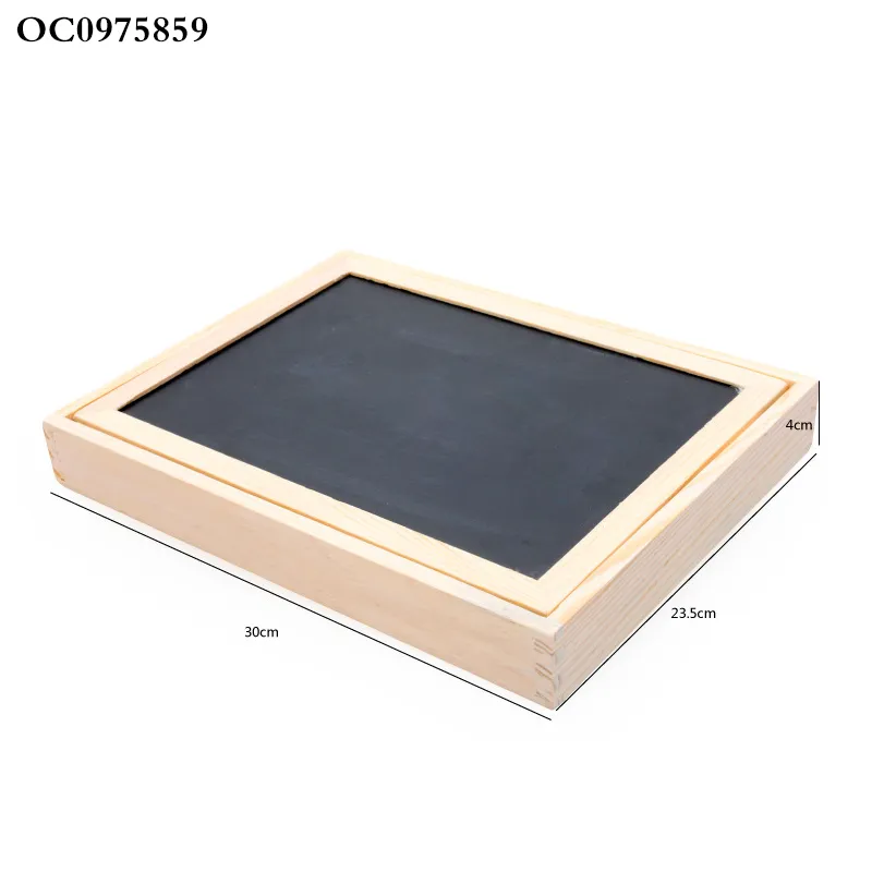 2in1 Drawing Black Board Wooden Toys Montessori Magnetic Jigsaw Puzzle Children's Intelligence Early Education Toy