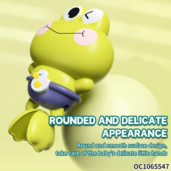 Wholesale Plastic Children Frog Baby Kids Summer Bath Water Swimming Baby Bath Toys for Kids