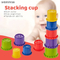 Wholesale 5PCS Baby Shower Bathtub Educational Bath Game Color Sensory Toys