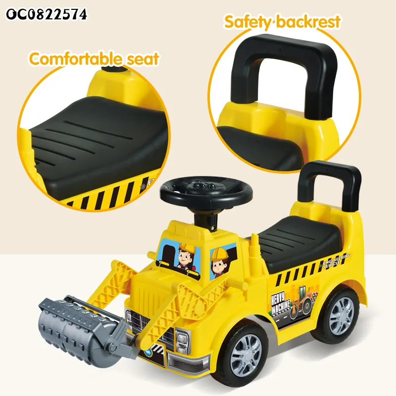 Wholesale Children Engineering Series Truck Model Kids Electric Ride on Car with Music