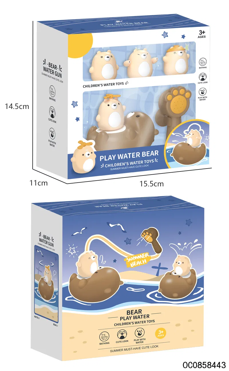Wholesale Spray Animal Bathroom Baby Bath Cartoon Water Games Toy for Children