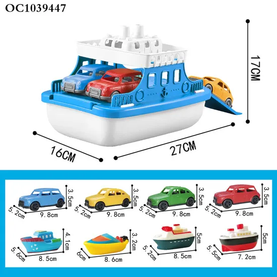 Wholesale Children Water Baby Bath Floating Boats Summer Hot Selling Plastic Shower Games Toys