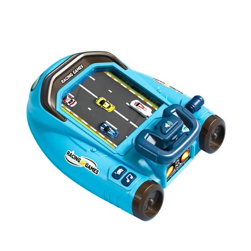 Wholesale Montessori Electronic Interactive Car Adventure Game Racing Adventure Steering Wheel Toys for Kids with Music