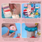 Wholesale Montessori Baby Bath Building Blocks Table Set Spray Water Games Toy for Kids