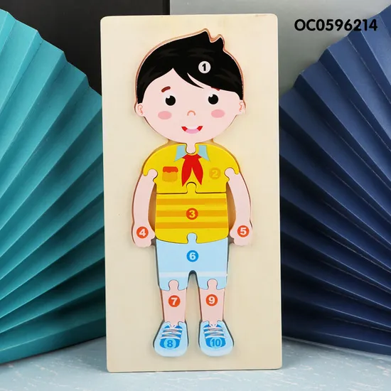 Kids Jigsaw Puzzles Montessori Toys Educational Wooden Toys Wholesale