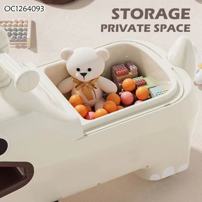 Wholesale Hot Selling Best Price Custom Baby Swing Car Animals Electric Ride on Cars for Children with Music with Storage Box