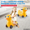 Wholesale Children Kids Cartoon Duck Baby Sensory Products Ride on Animals Rocking Baby Swing Car