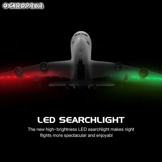 Wholesale Light up Flying Remote Control Foam RC Plane Model Aircraft for Children
