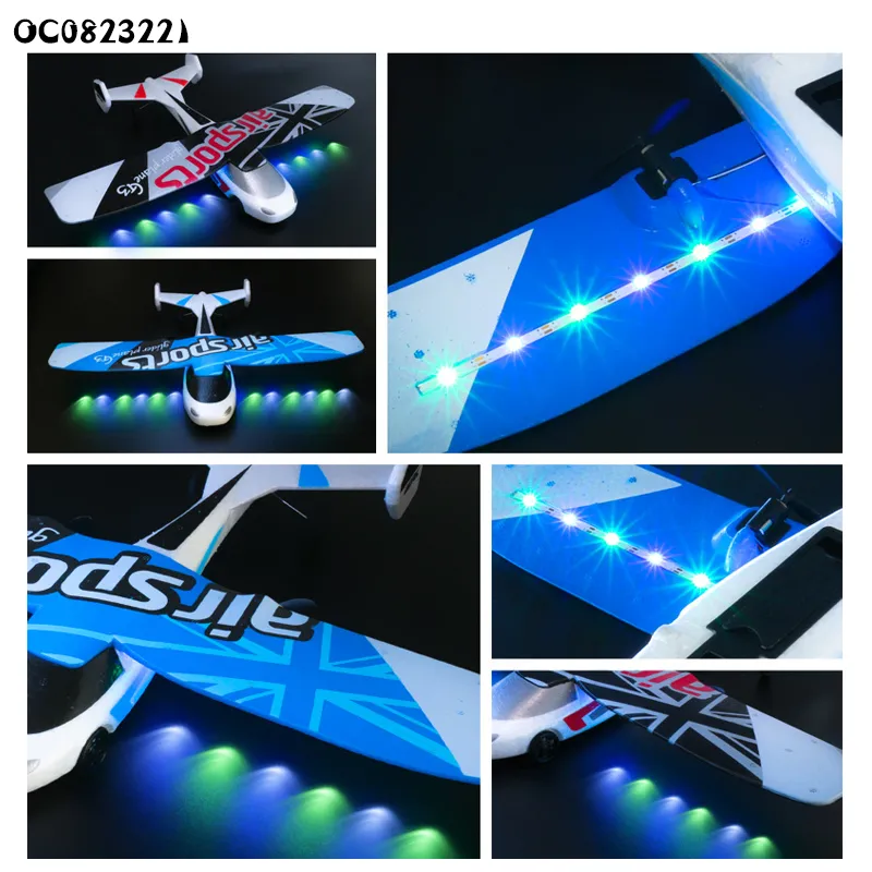 Wholesale Remote Control Foam Flying RC Helicopter Plane with Light