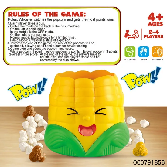 Catch Popcorn Machines Parent Child Interactive Toys Games for Kids