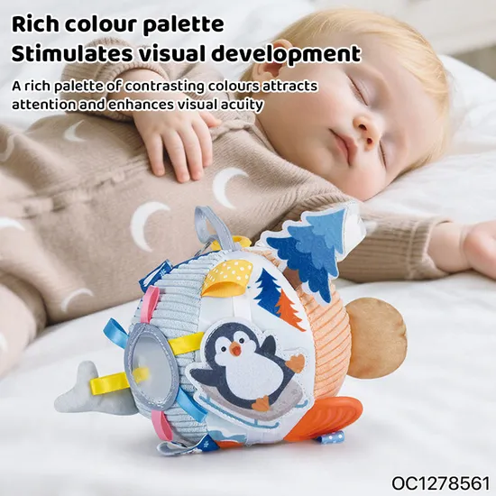 OEM Products Sensory Regulation Baby Activities Game Shaking Ball Soothing Toy Trending 2026 Soft Cube Ball