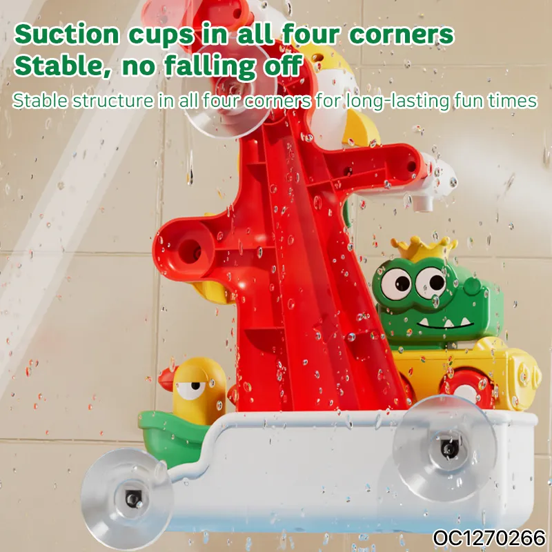 Summer Water Play Games 2026 Floating Animals Plastic Toy Shower Head Baby Bathing Toy Kids for Wholesale