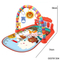 Musical Piano Keyboard Training Electric Baby Products Sensory Foldable Crawling Activity Music Play Mat