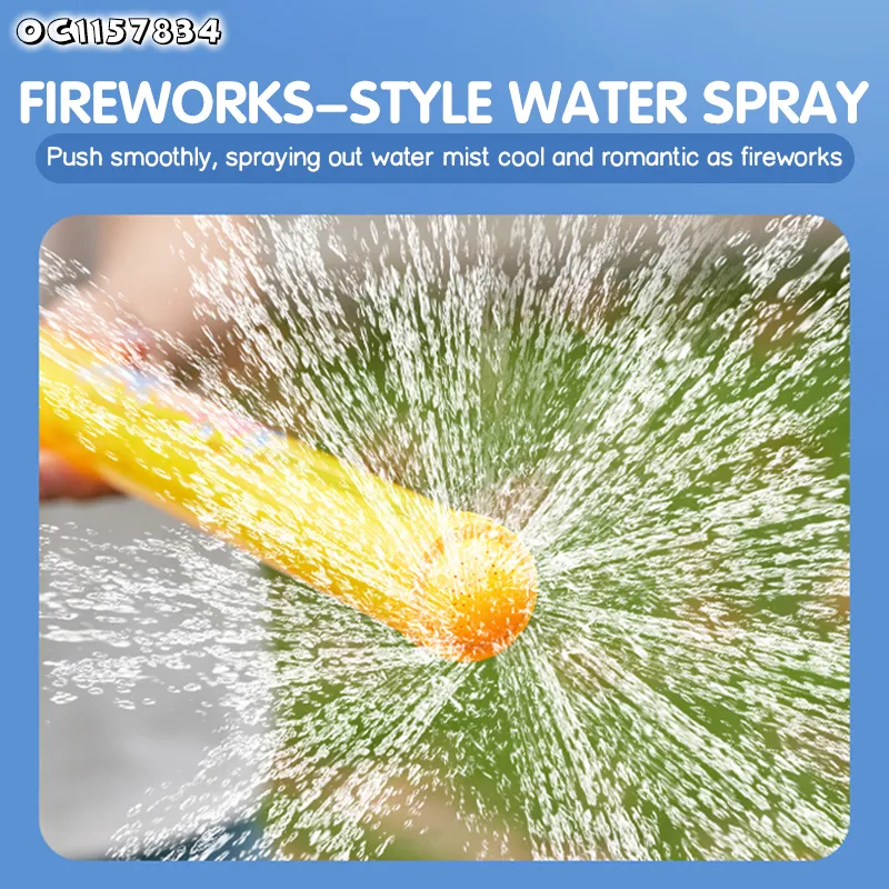 Summer Promotional Trendy Fireworks Water Gun Made in China Powerful Water Spray High Pressure Pump Toy Water Gun for Kids