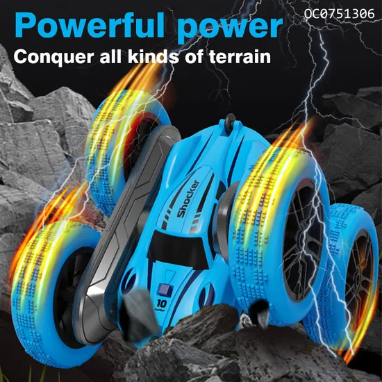 Wholesale 360 Rotation Flips RC Stunt Best Remote Control Car Toy with Light