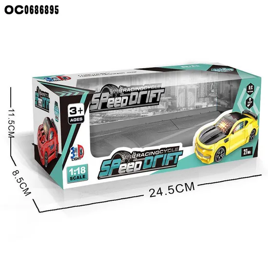 Electric RC 1: 18 Scale Model Toy Car Remote Control Drift Racing Cars for Kids