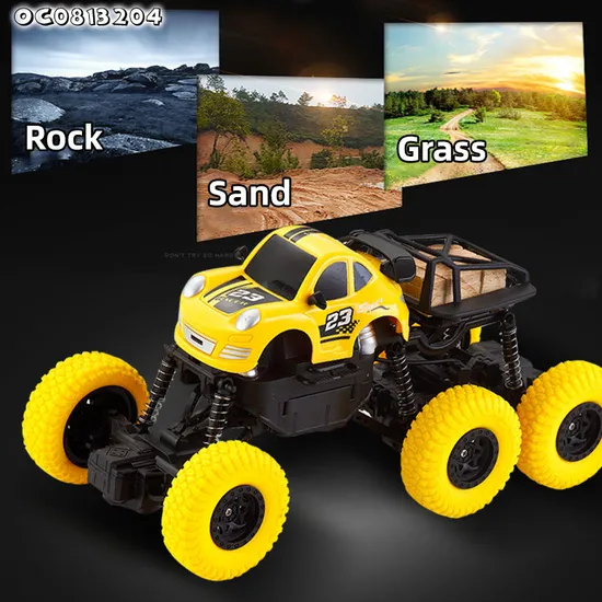 Rock Climbing Electric Toy Charging 6 Wheel 1: 16 Model with Remote Control off Road RC Car for Kids