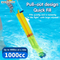 Wholesale Big Hand Plastic Hand Pump Fun Newtoys Long Range High Pressure Water Gun with 4 Tubes