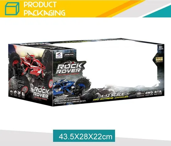 Wholesale 1: 12 Scale Remote Control Climbing Racing Fast 4WD Alloy Material Toy Drift RC Car