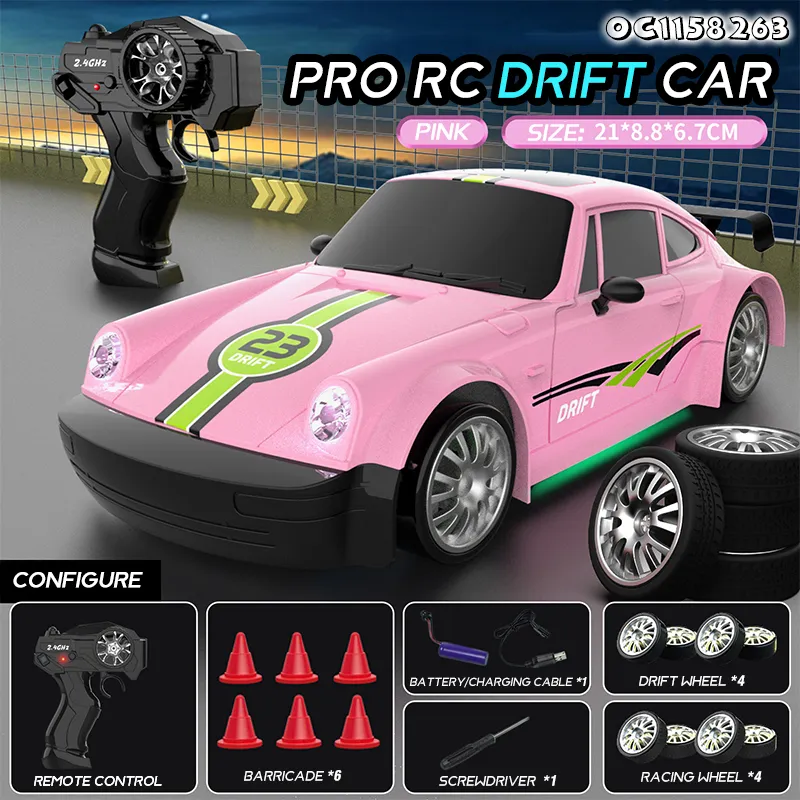 Radio Controlled Child Toy Wholesale RC Drift 1: 24 Scale Remote Control Car Models Racing Game Toy Car