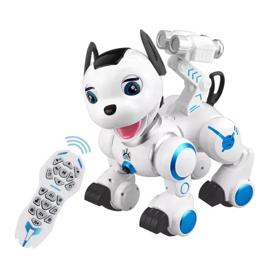 Interactive Realistic Robotic Walking Dinosaur Intelligent Voice Controlled Robot Dog Toy High Quality with Remote Control