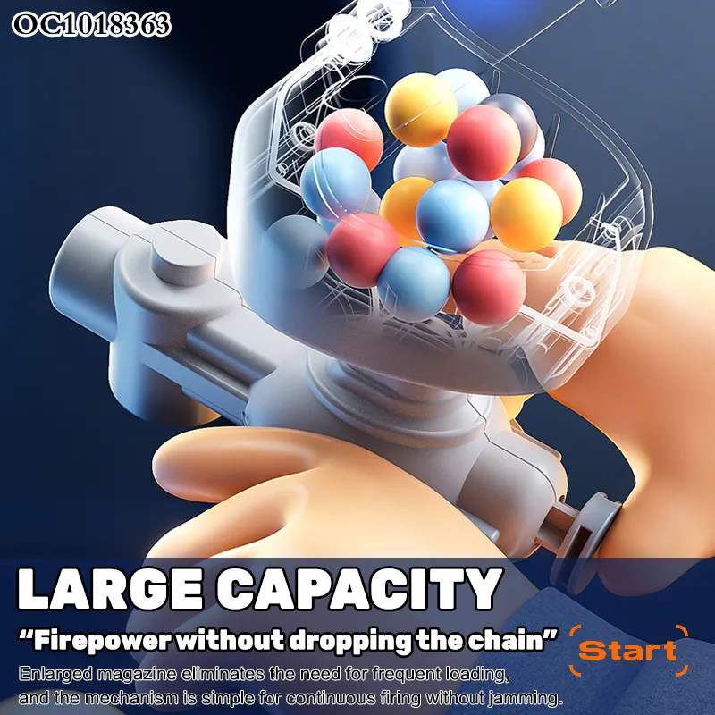 Indoor Desktop Paint Ball Guns Games Electronic Target Shooting Paintball Games with 40PCS Balls Toy for Boy Child