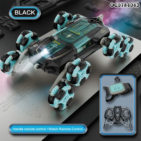 Gesture Sensing Remote Control RC Stunt Car with Liqhts and Music
