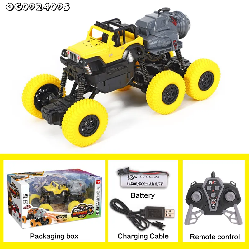 Charging Wireless High Speed Drift Model Radio Control 6 Wheel RC Cars off Road 4WD 1: 16 Scale Toy Cars