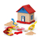 DIY Plastic Sand Castle Building Block Toys Building Materials for House Construction Game with Magic Sand