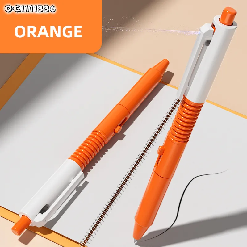 2in1 Personalized Pens Funny New Novelty Writing Pump Portable Spoof Toys Water Spray Pen Water Gun for Kids