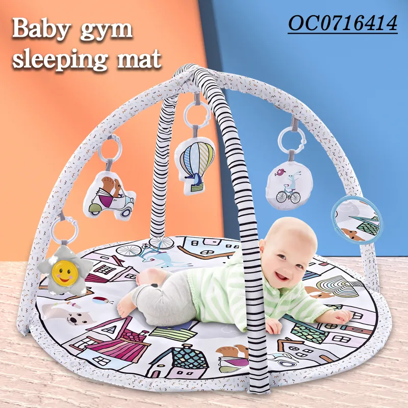 Hot Selling Infant Activity Mat Safety Training Newborn Wholesale Play Mat Baby Play Round Floor Mat