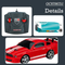 1: 22 Scale Remote Control Toys RC Drift Car Racing for Children Games