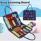 Learning Resources ABC Alphabet Activity Set Montessori Educational Toys Felt Busy Learning Board for Toddlers