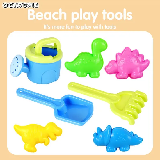 Children Kids Plastic Dinosaur Sand Molds Sand Carrying Truck Pools Water Fun Beach Sand Summer Shovel Digging Toy for 2026