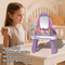 Purple Kids Home Play Set New Design Simple Modern Mirror Dressing Table Baby Girls with Multi Beauty Accessories