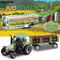 Wholesale Transportation Wood and Construction Remote Control Electronics RC Farm Car Toy Tractor for Children Kids