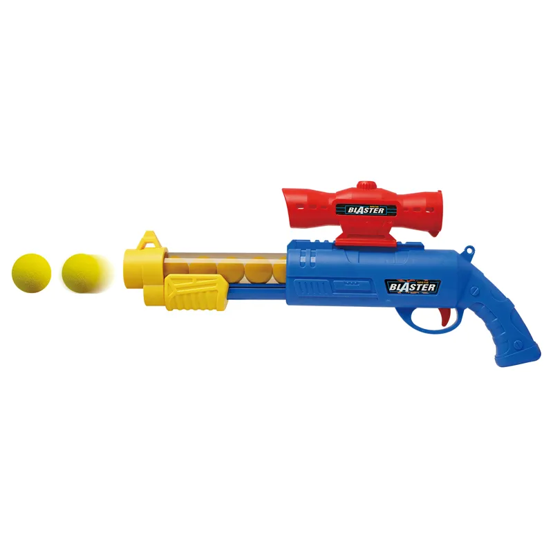 Hot Selling Round Ball Foam Bullet Toy Gun Soft Bullet Shooting Toy Gun with Target Lion