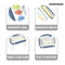 Educational Creative Toy Activity Learning Magnetic Kids Tablewholesale Magnetic Writing Drawing Board