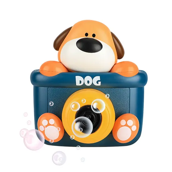 Summer Outdoor Games Light up Toys Bubble Camera Plastic Electric Bubble Machine