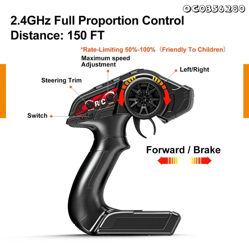 36 Km/H 1: 18 Scale Racing Adventure Toy Drift Model RC Hobby Cars with High Speed