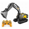 17 Channels Mini Plastic Remote Control Excavator RC Vehicle Educational Toy for Kids