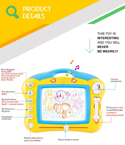 Multifunction Funny Children Mini Drawing Wholesale Magnetic Writing Board for Kids