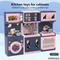 Wholesale Mini Children's Plastic Doll House Small Kitchen Cabinet Toys