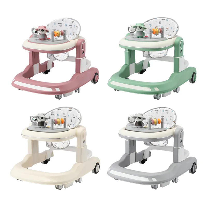 Wholesale Designed New Style Foldable Infant Standing Baby Walker with Wheels and Seat