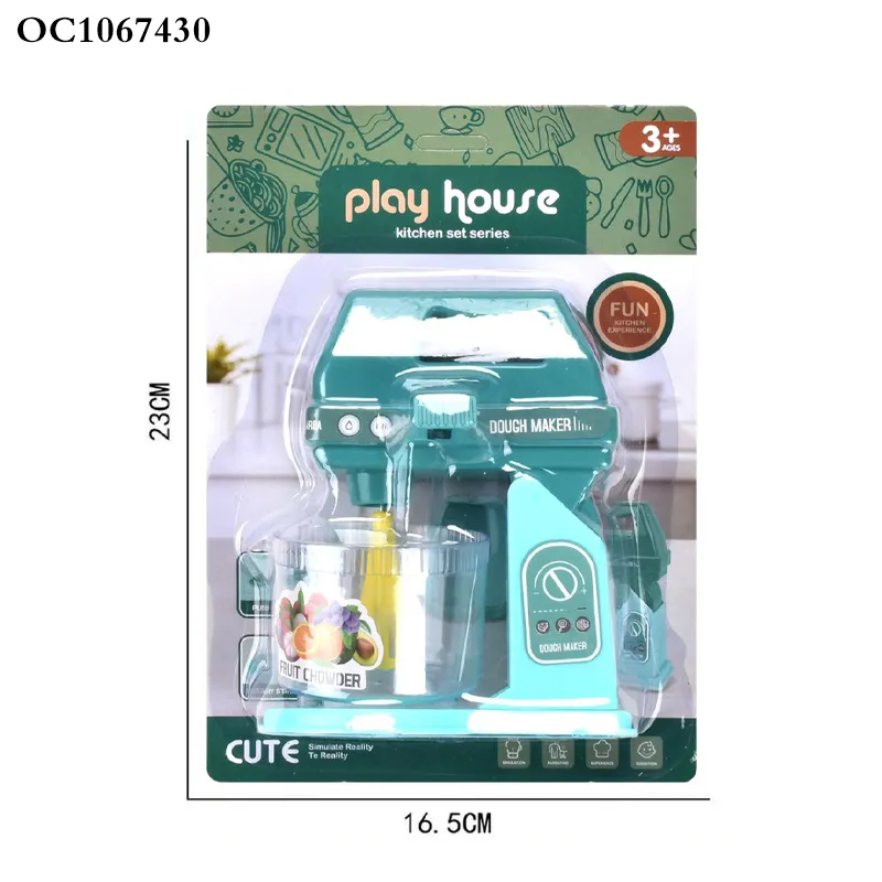 Wholesale Pretend Play Funny Juicer Plastic Mini Electric Blender Children's Plastic Kitchenkids Toys