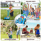 Bubble Blower Toys Electric Lawn Mower Bubbles Machine for Outdoor Game Kids