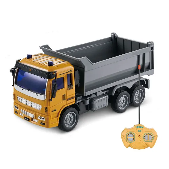 Kids High Speed electric Truck Excavator Bbuilding Material Construction Toys Dump Toy Truck