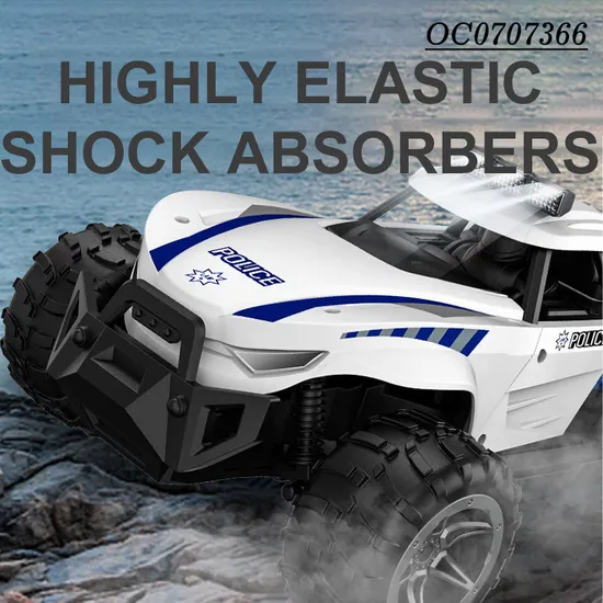 Wholesale Police Scale 1: 16 with High Speed Remote Control off Road RC Toy Car