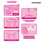 Children LED Light Wholesale Magnetic Writing Drawing Projector Painting Smart Table Board for Kids