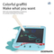 Kids Magic LCD Tool Montessori Popular Creative DIY Toys Magnetic Drawing Writing Board for Kids